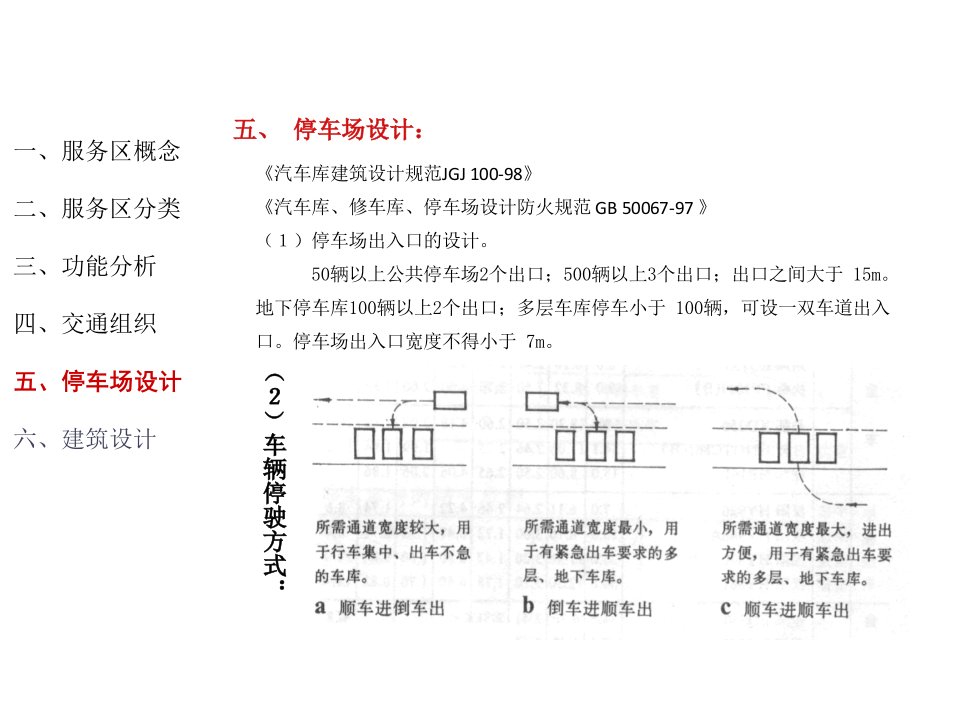 《停车场设计》PPT课件