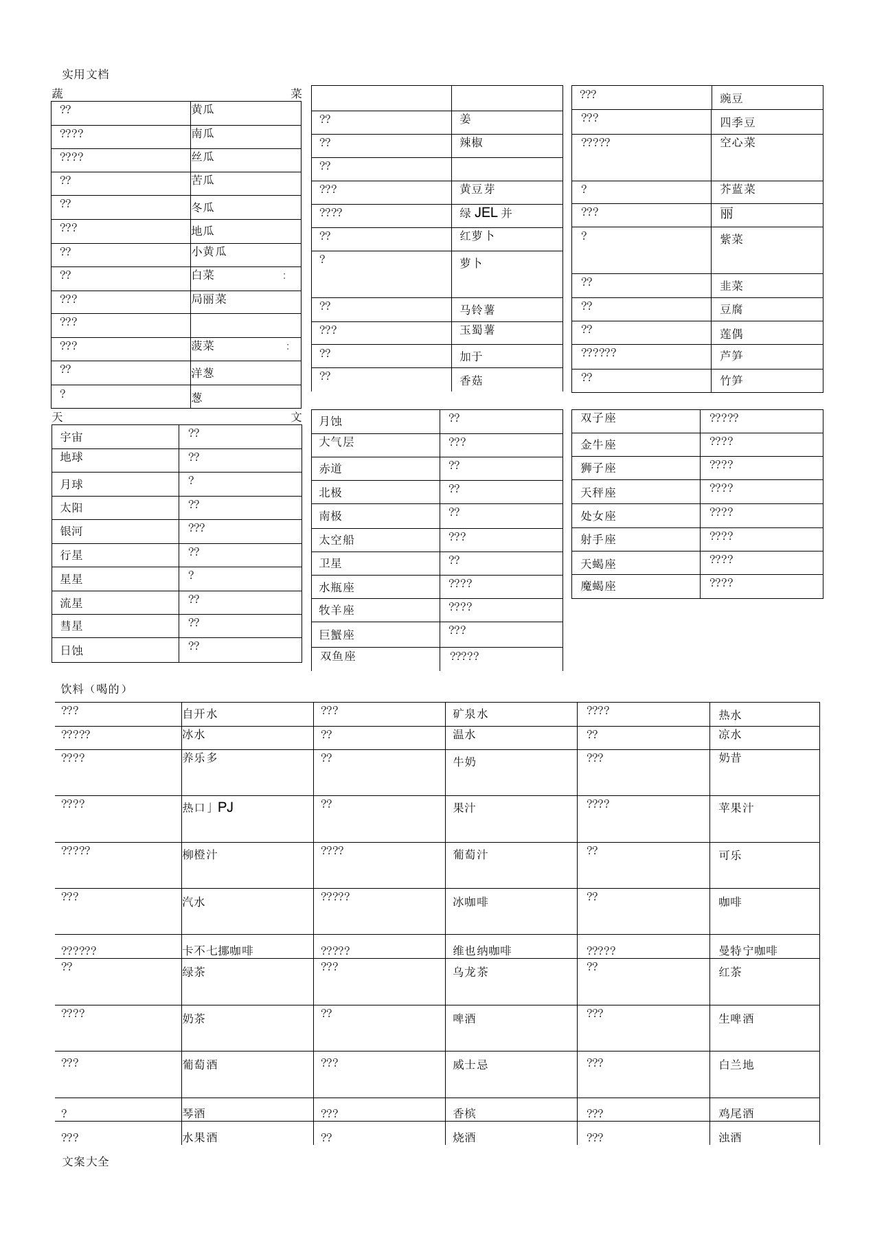 最常用韩语单词7000个