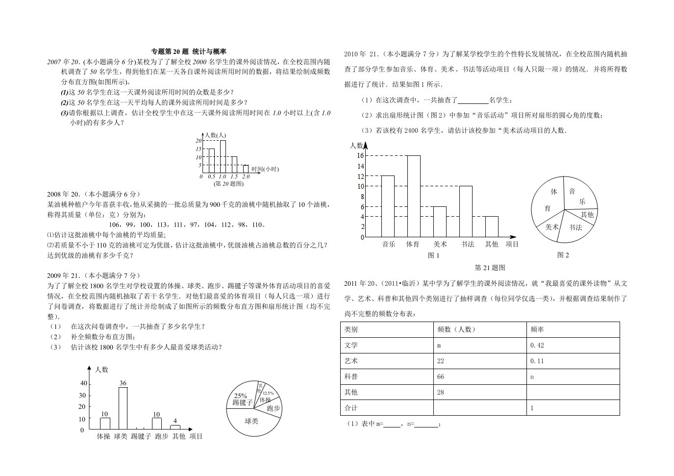 初三数学复习专题计算题