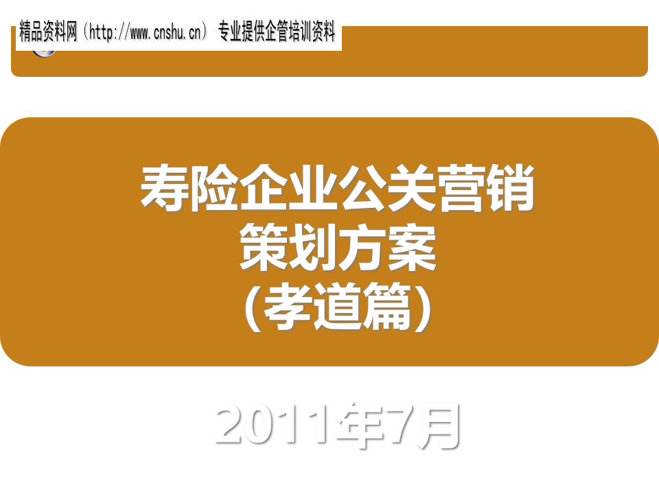 [精选]寿险公司公关营销策划方案