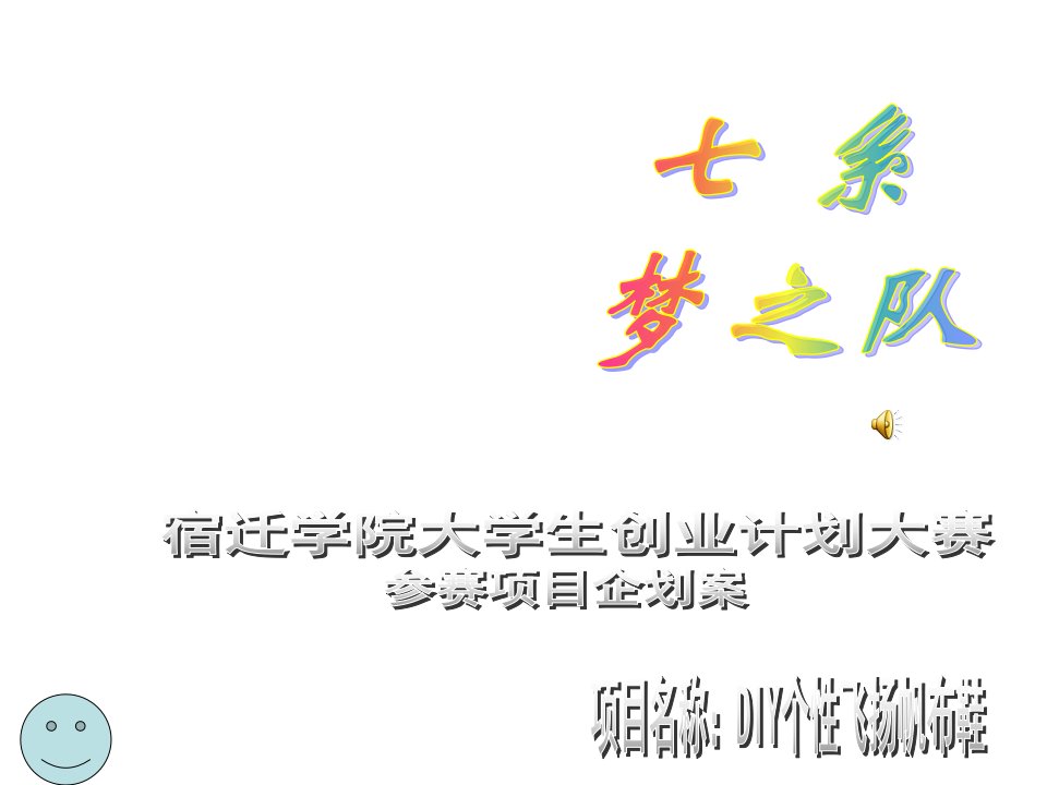 DIY个性飞扬帆布鞋创业计划大赛的策划书