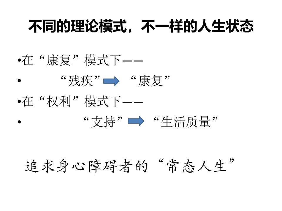 融合取向身心障碍者支持性课程设计