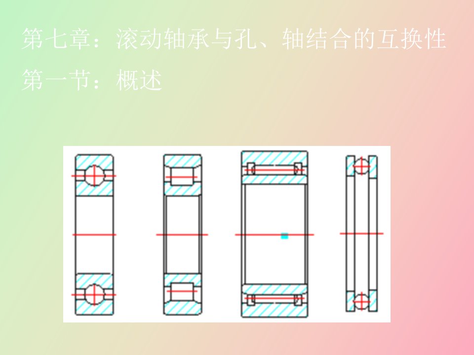 滚动轴承与孔轴结合的互换性