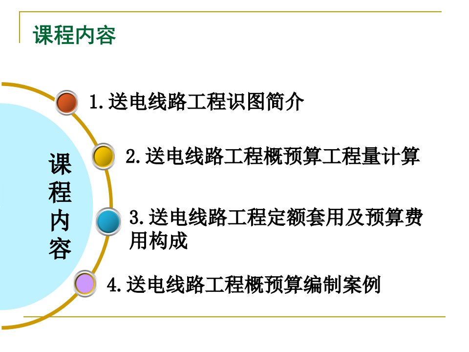 送电线路工程考前培训课件