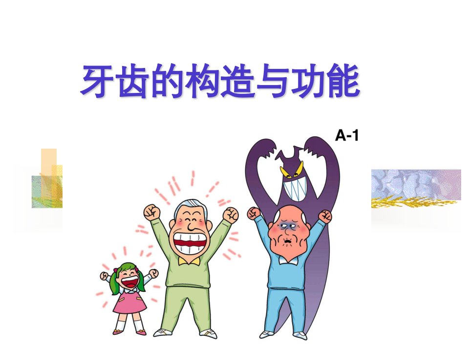 牙齿ppt-课件（ppt·精·选）