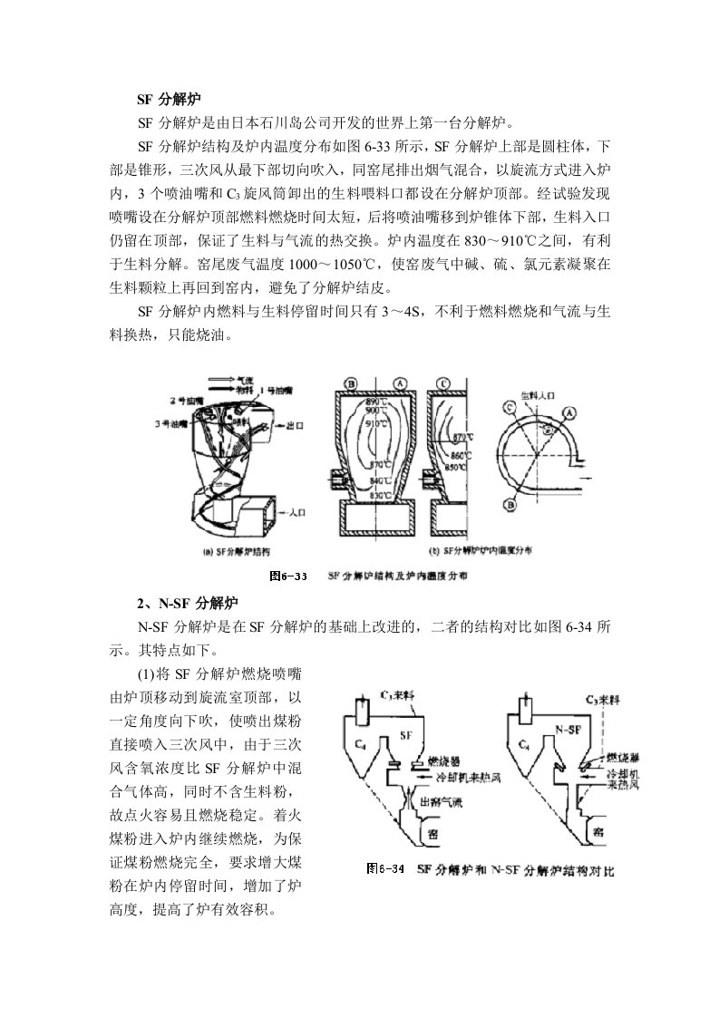 sf分解炉