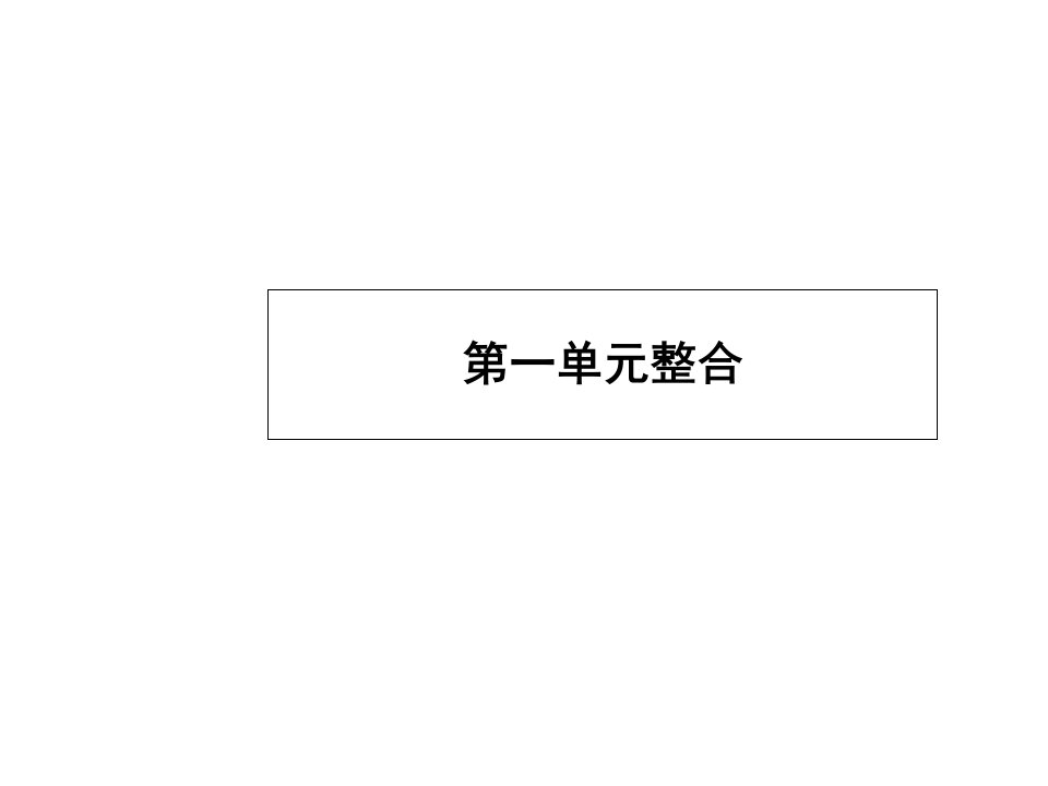 人教版七年级生物上册期末复习ppt课件全册