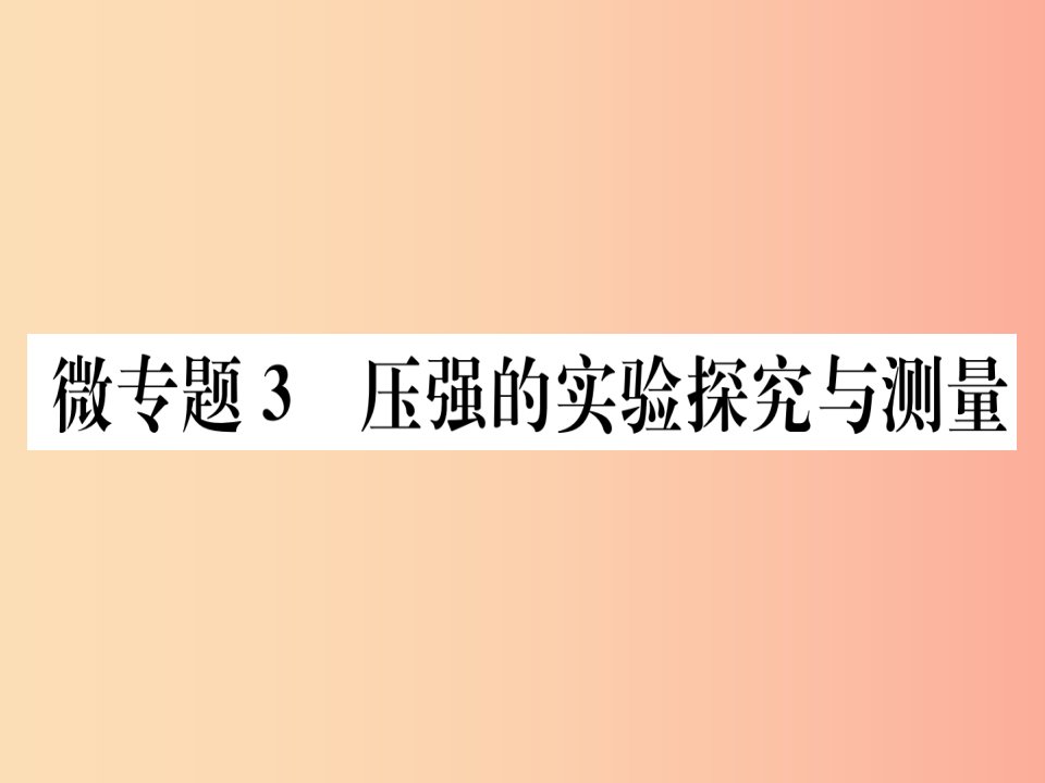 2019春八年级物理下册