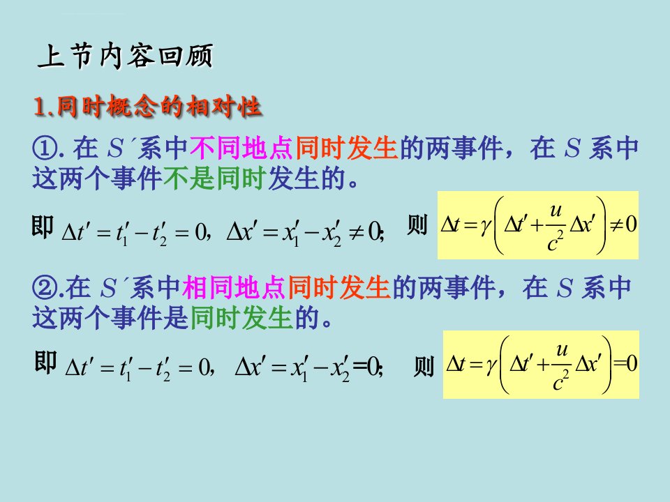 ch3-3狭义相对论力学基础