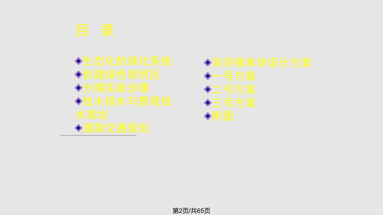 天津古文化街海河楼商贸区项目规划设计p总体概念方案