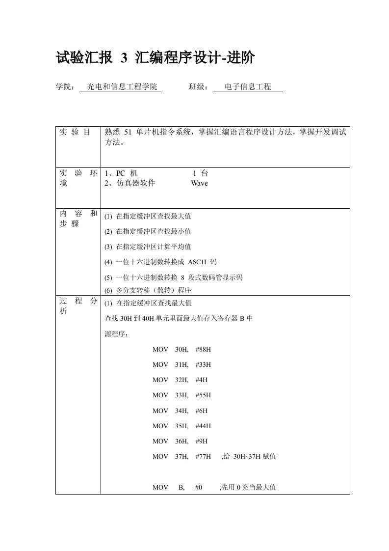 单片机实验3样稿