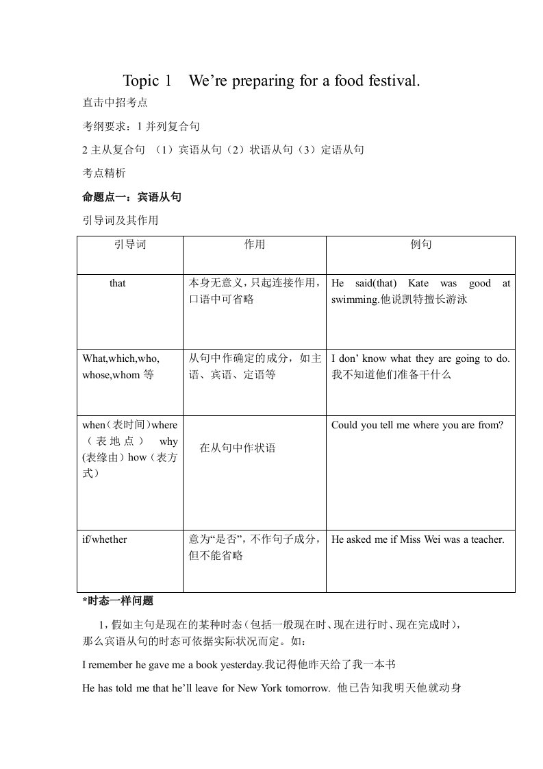 2023仁爱英语8年级下册U7T1学科讲义（无答案）