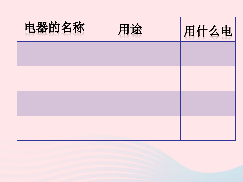 四年级科学下册