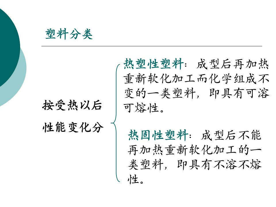 塑料知识与应用讲义课件