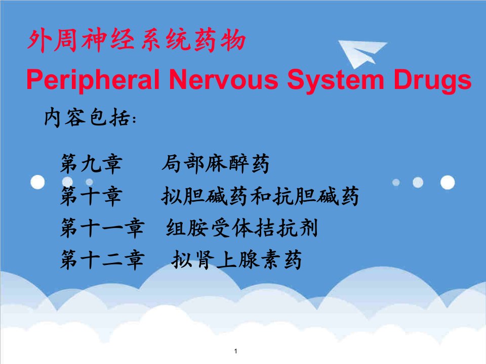 医疗行业-9局部麻醉药