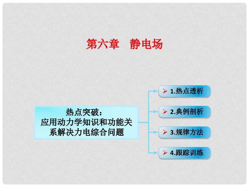 高考物理一轮总复习