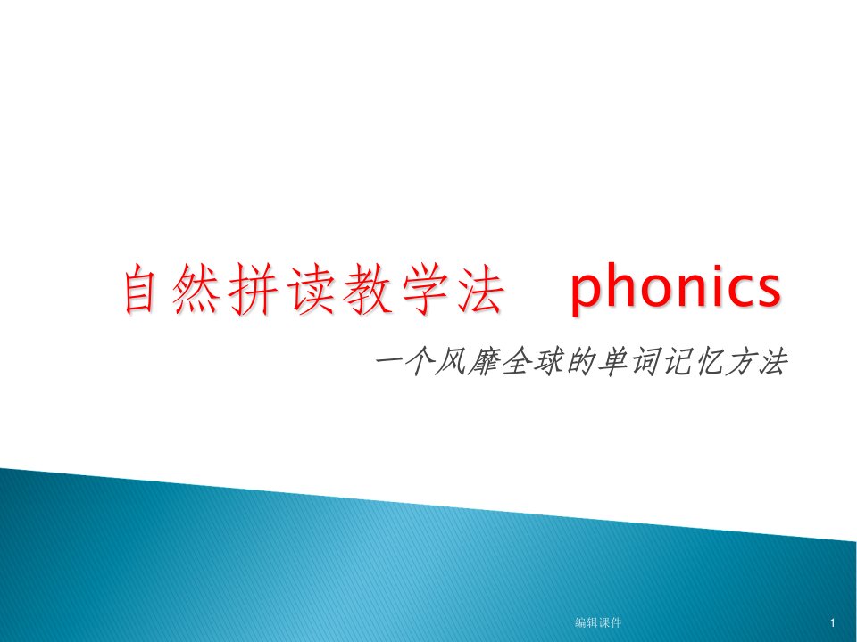 自然拼读单词讲解phonics