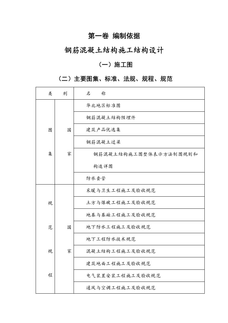 钢筋混凝土结构施工结构设计