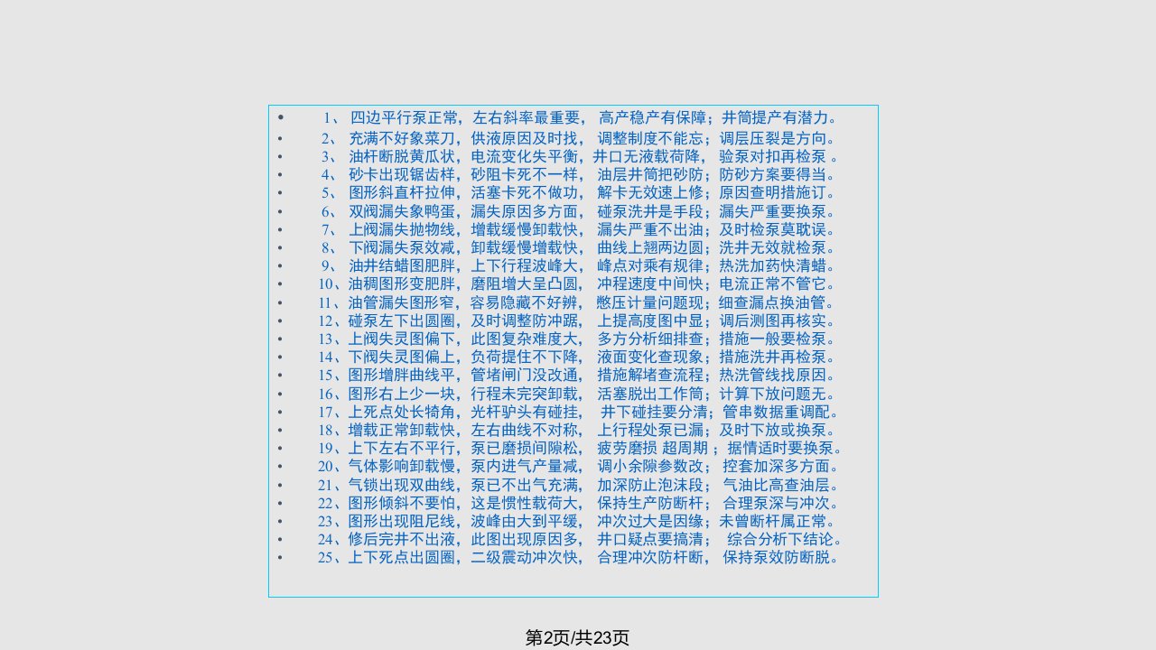 李永滨实测示功图分析与典型特征