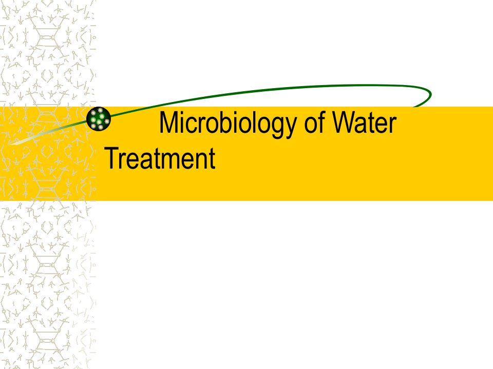 水处理微生物学