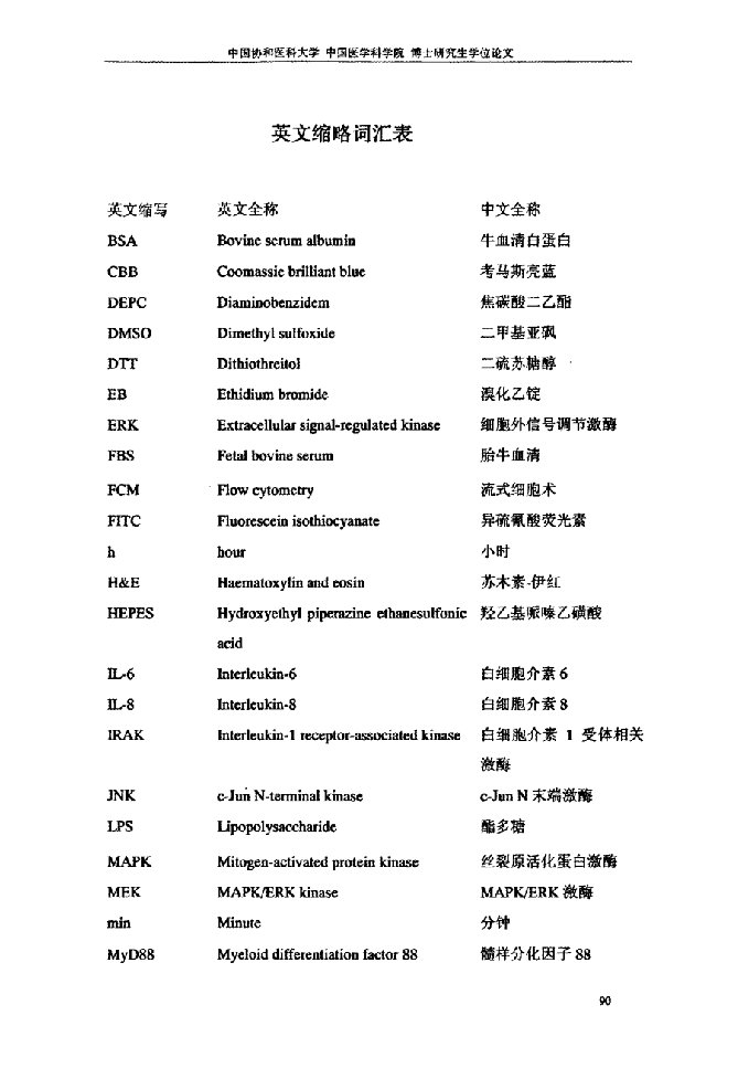 固有免疫系统在铜绿假单胞菌肺部感染中的作用-内科学(呼吸病学)专业论文