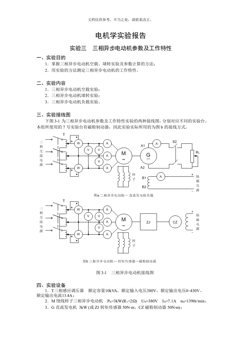 2020年上海交大电机学实验