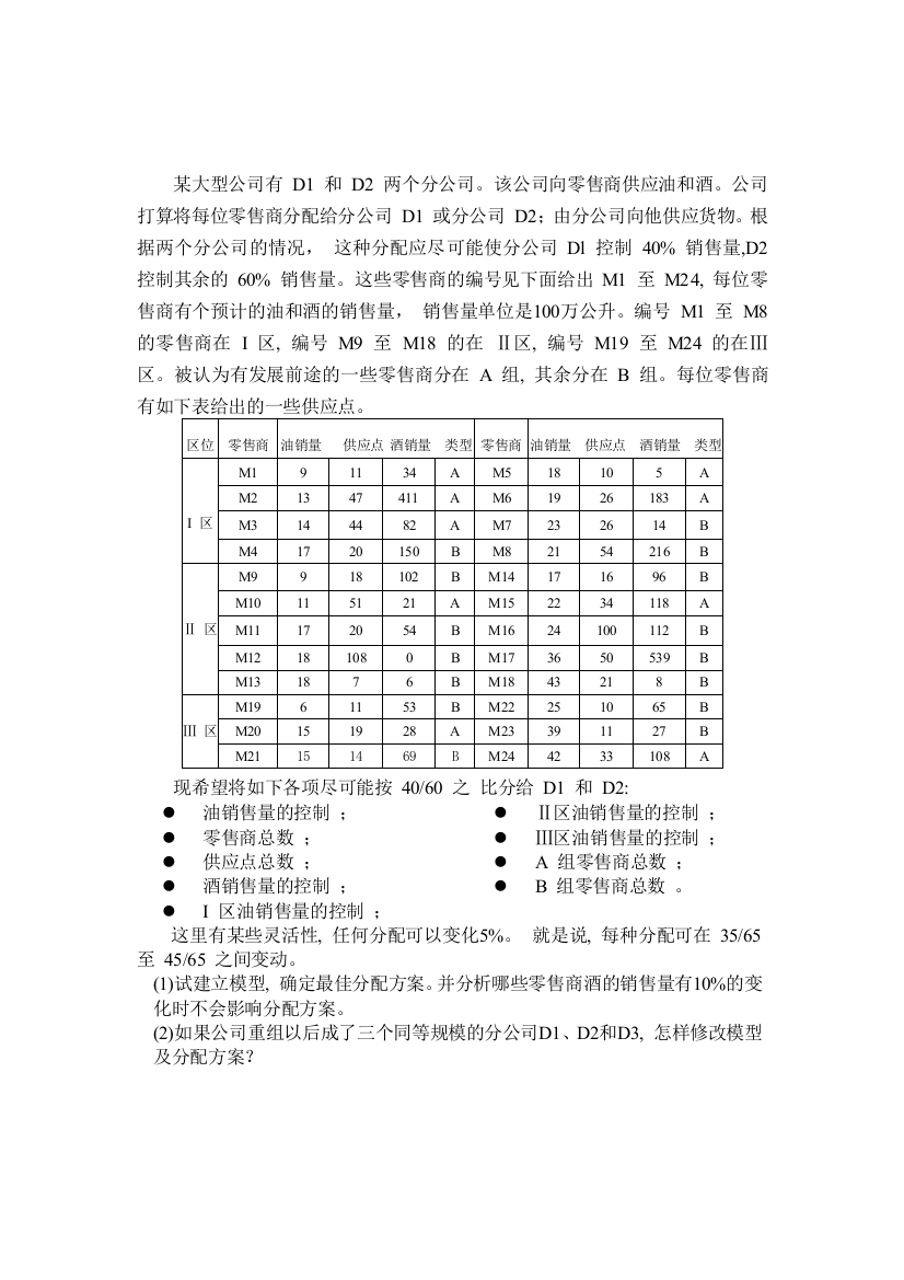 数学建模论文题目15