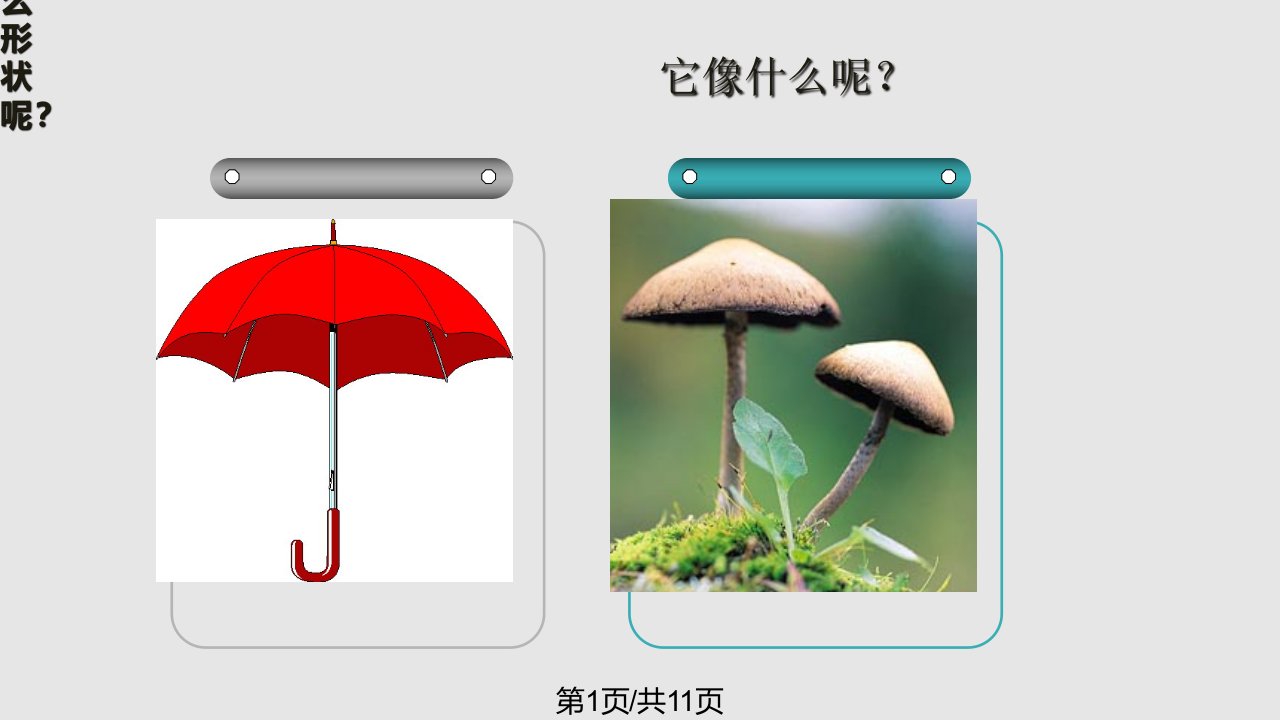 中班美术雨伞想象画PPT课件