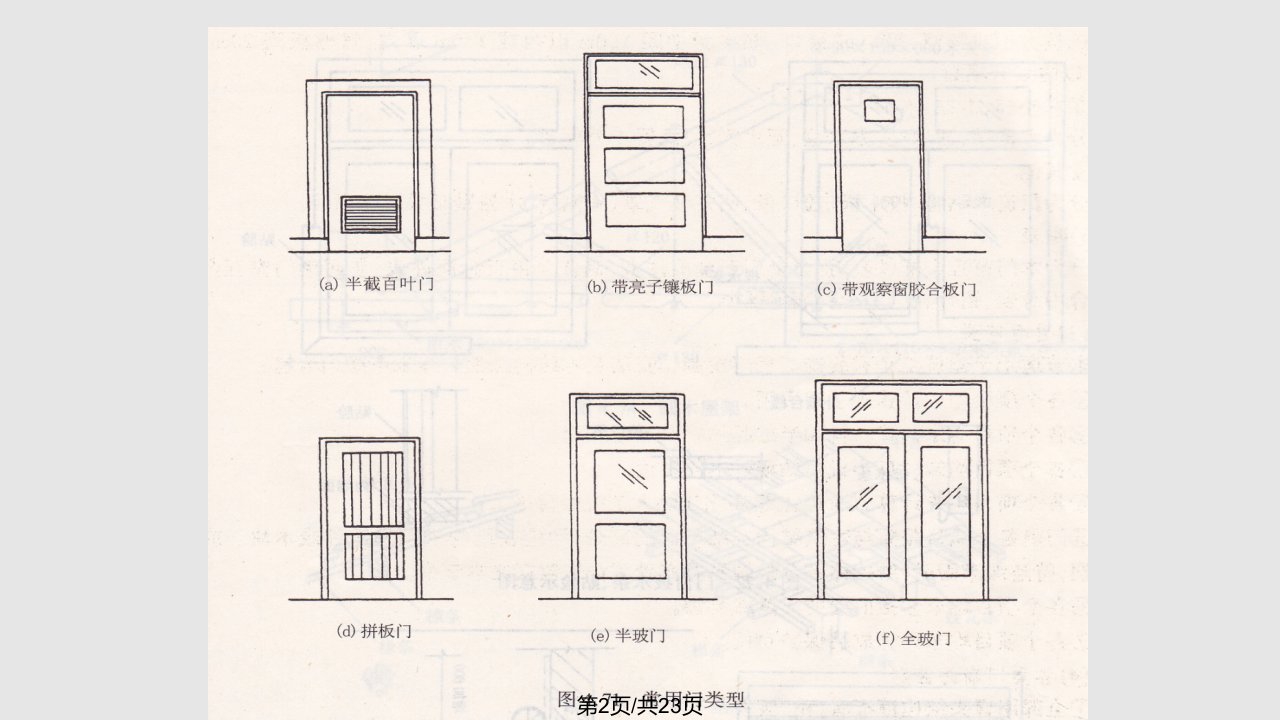 门窗木结构学习