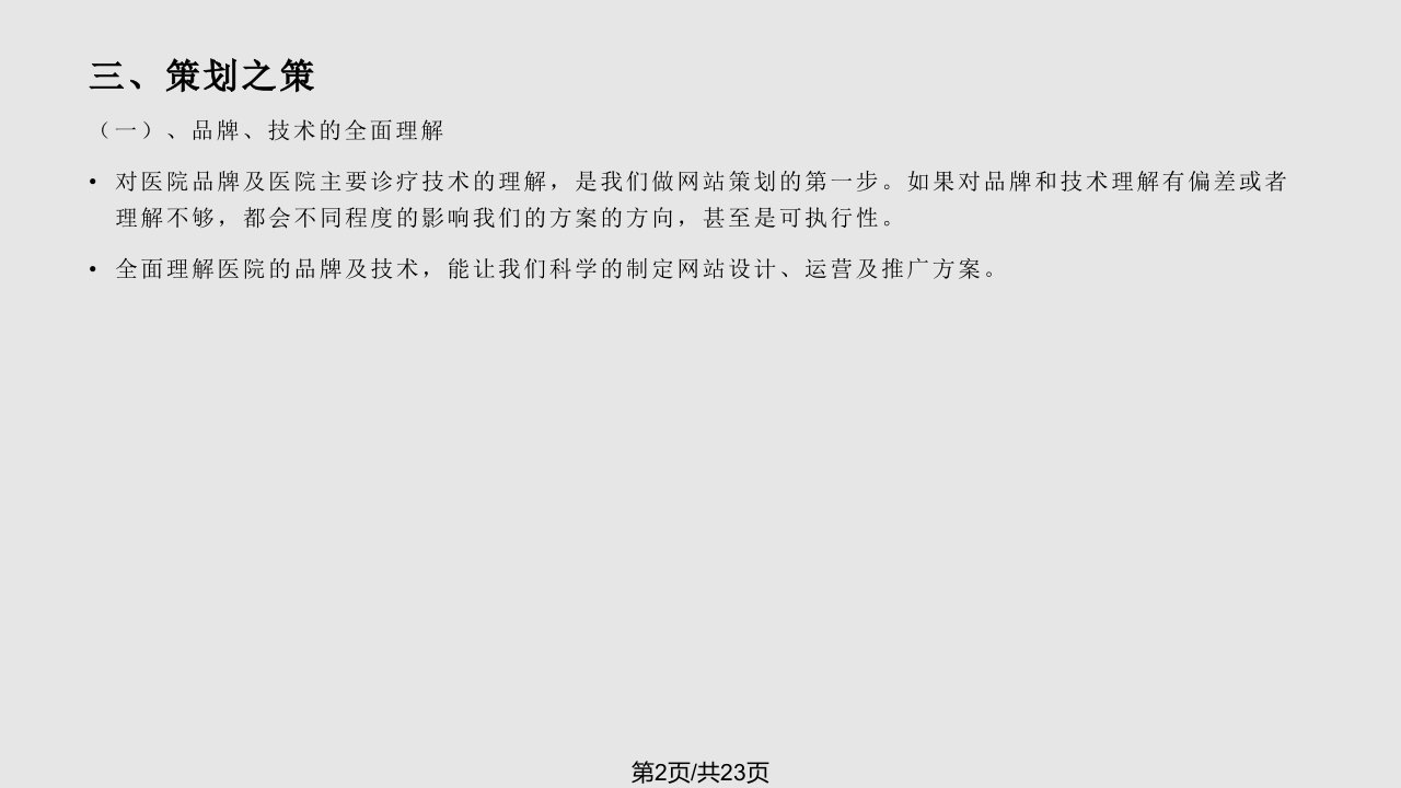 民营医院网站网络策划