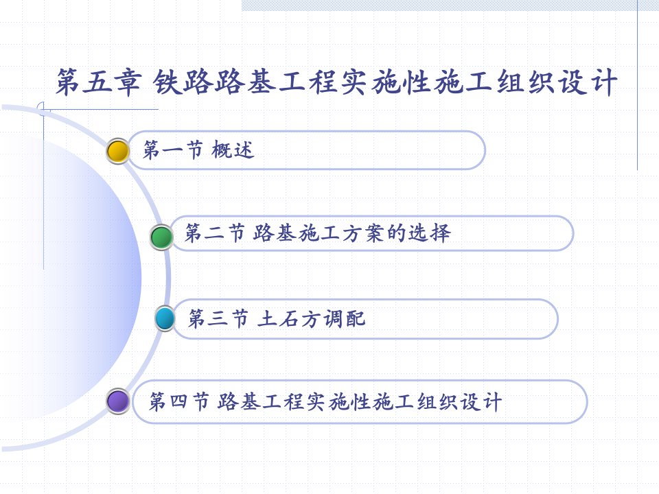 Bdt铁路路基工程实施性施工组织设计