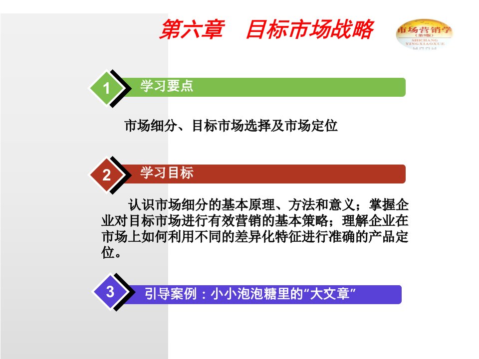 市场营销学目标市场战略课件