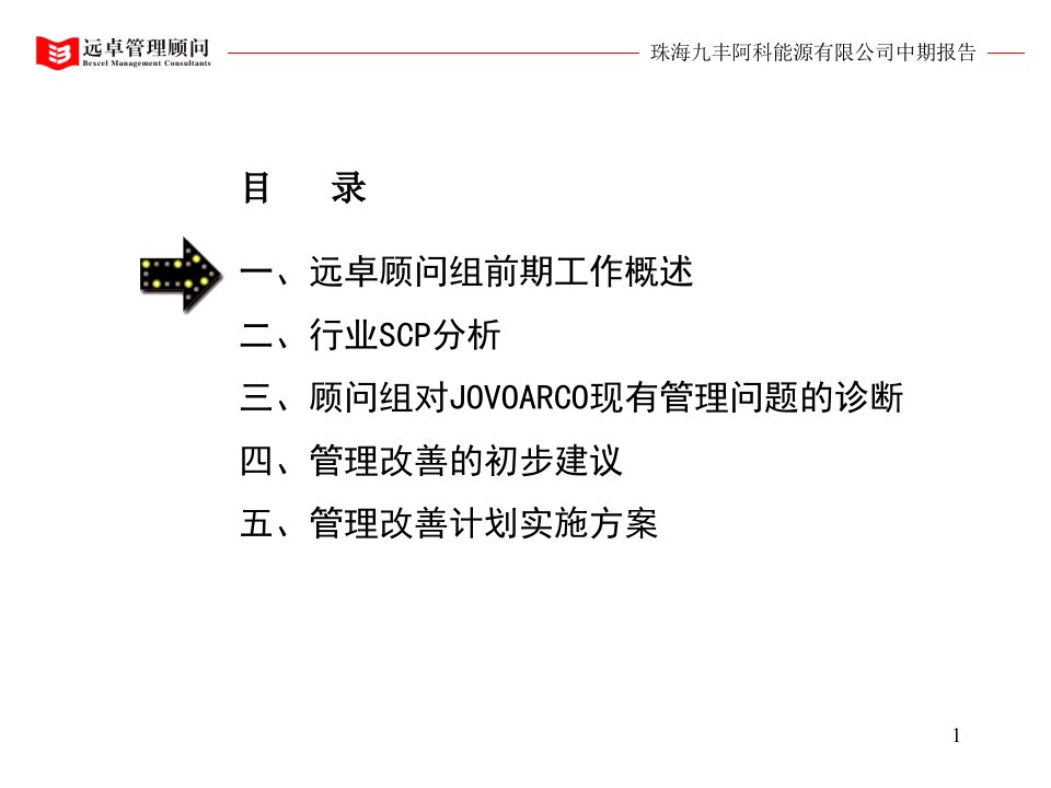 某能源有限公司战略定位及管理改善报告上