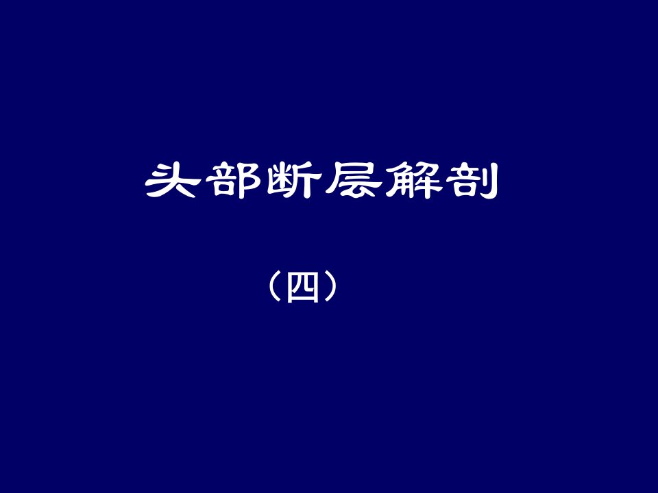 《头部断层解剖》PPT课件