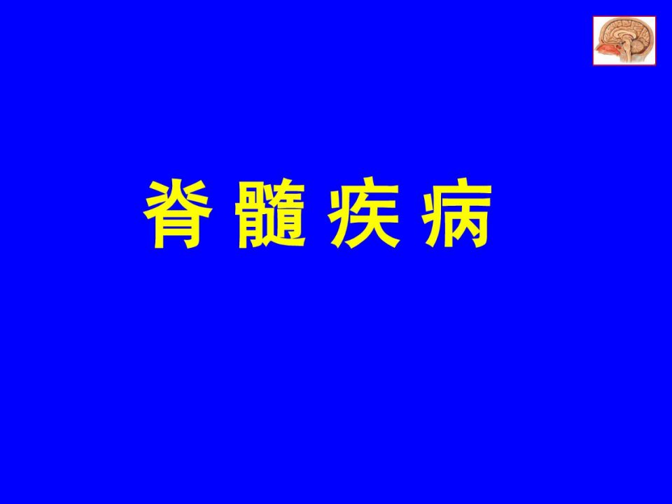 《精华脊髓病变》PPT课件