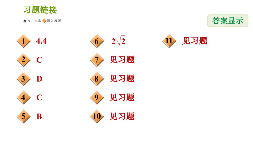 浙教版八年级下册数学课件第3章全章热门考点整合