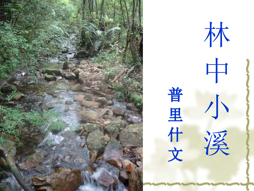 林中小溪.ppt2