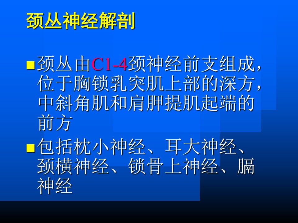 臂丛颈丛神经阻滞麻醉课件