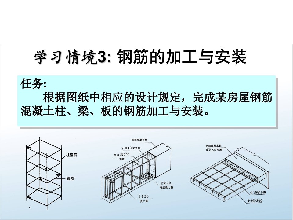 钢筋加工与安装PPT课件