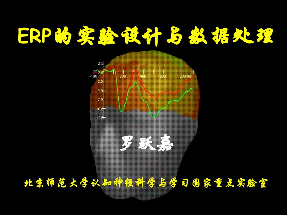 ERP实验设计与数据分析