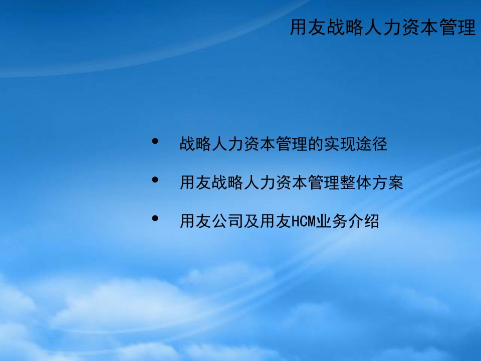 某某公司战略人力资本管理培训课件