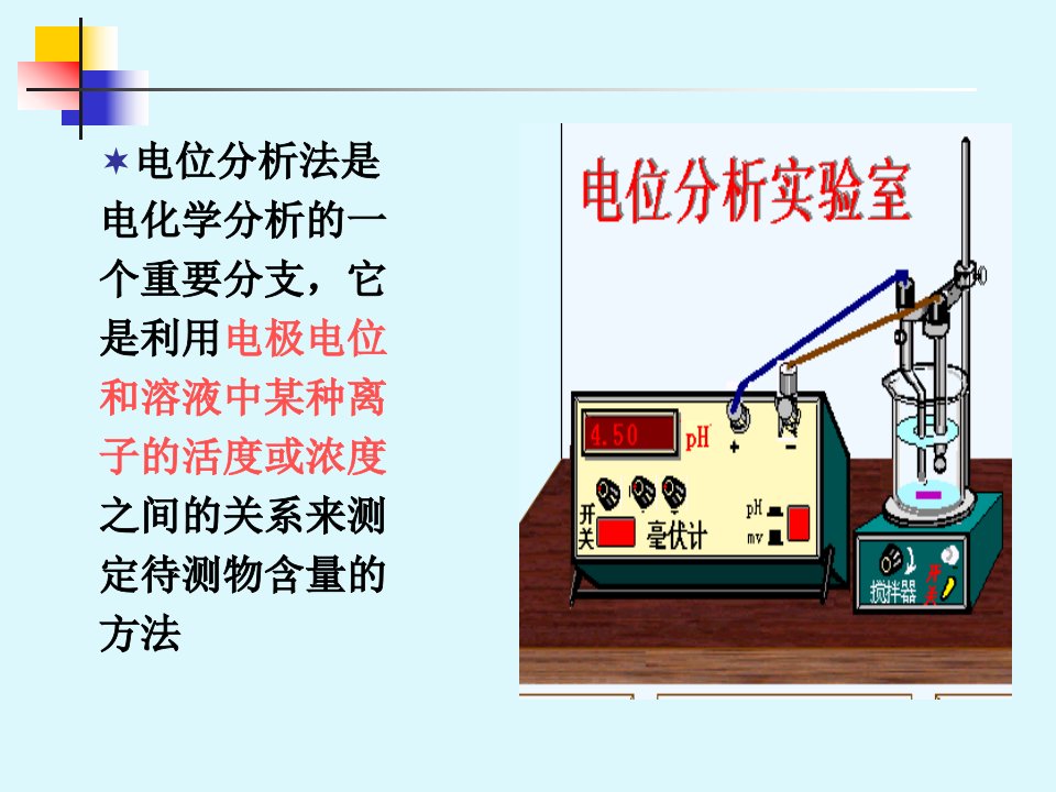 郑大仪器分析第七章电位分析法