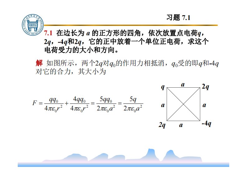 大学物理CII作业