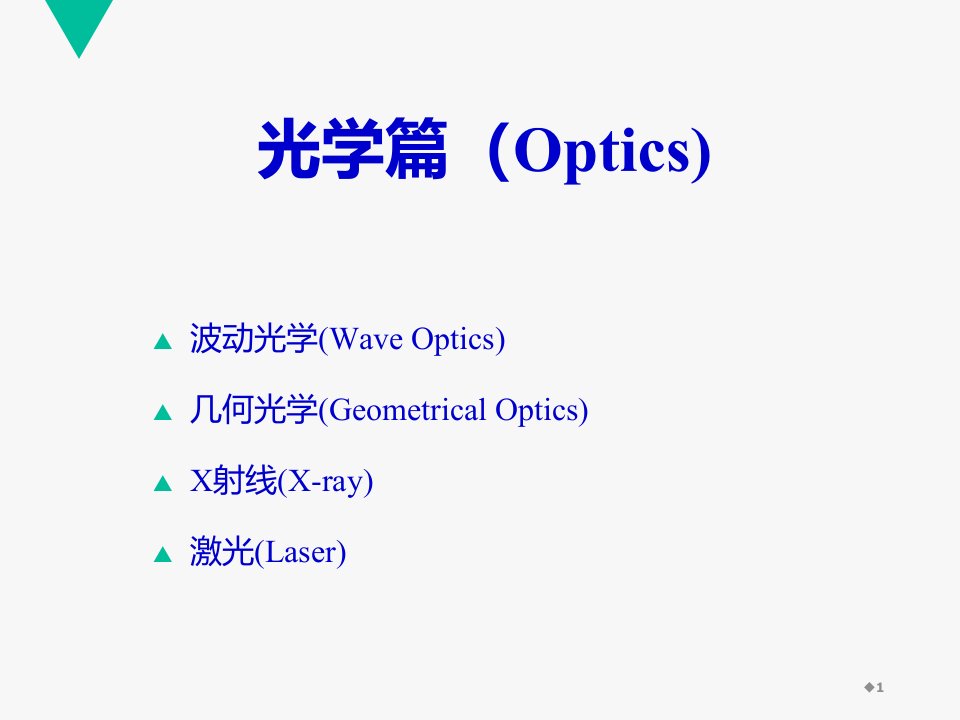 波动光学及医学应用课件