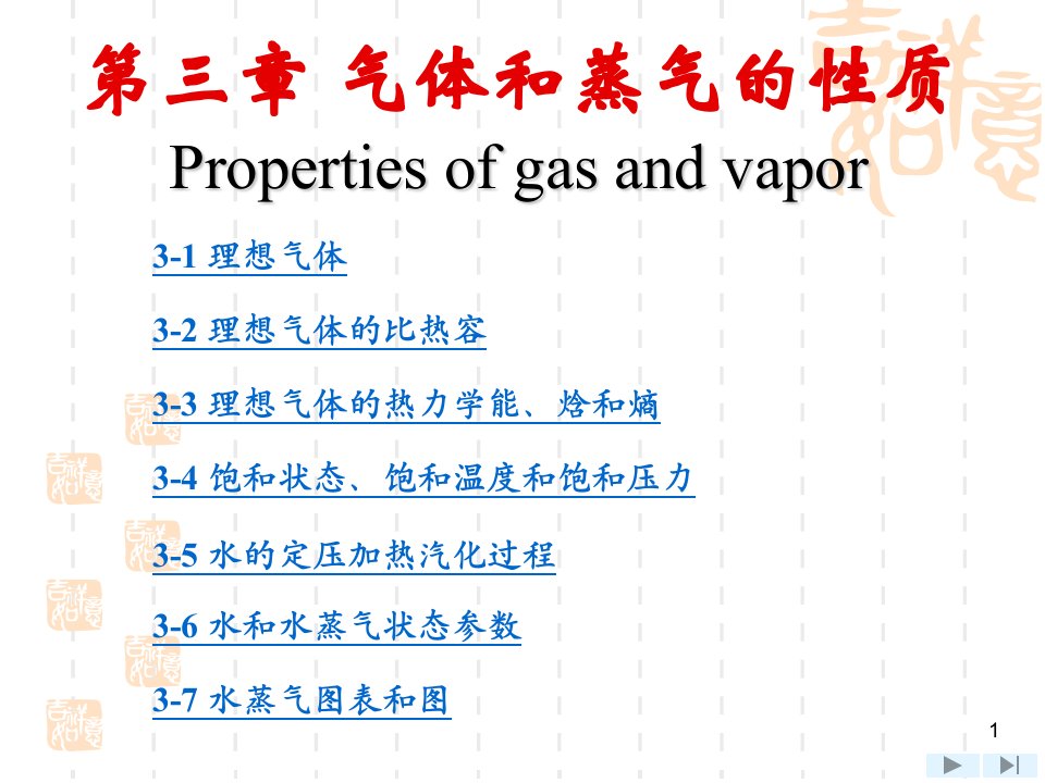 工程热力学课件第三章