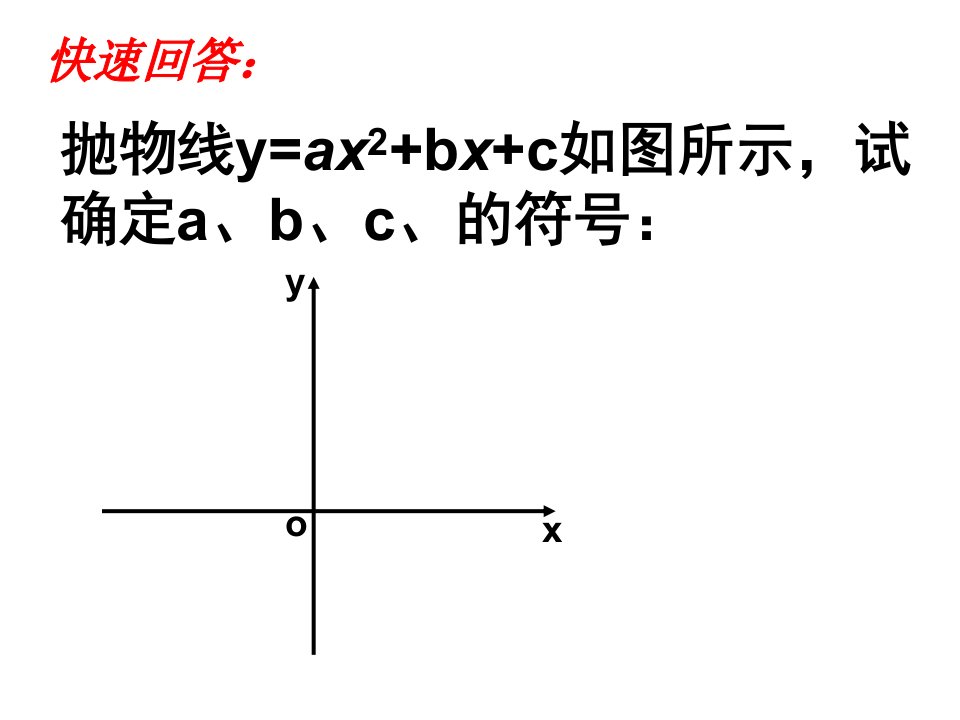 二次函数图像与a-b-c的关系