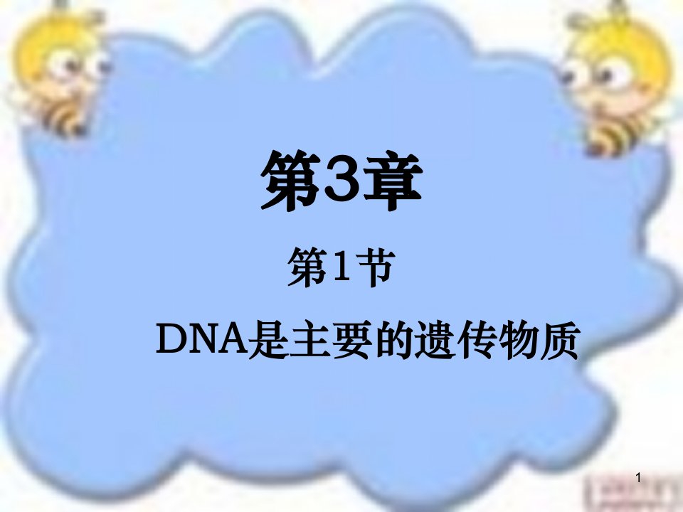 DNA是遗传物质的实验证据ppt课件