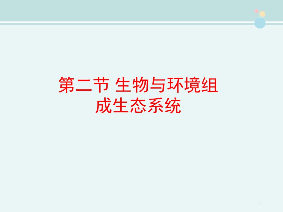 生物与环境组成生态系统-优质ppt课件