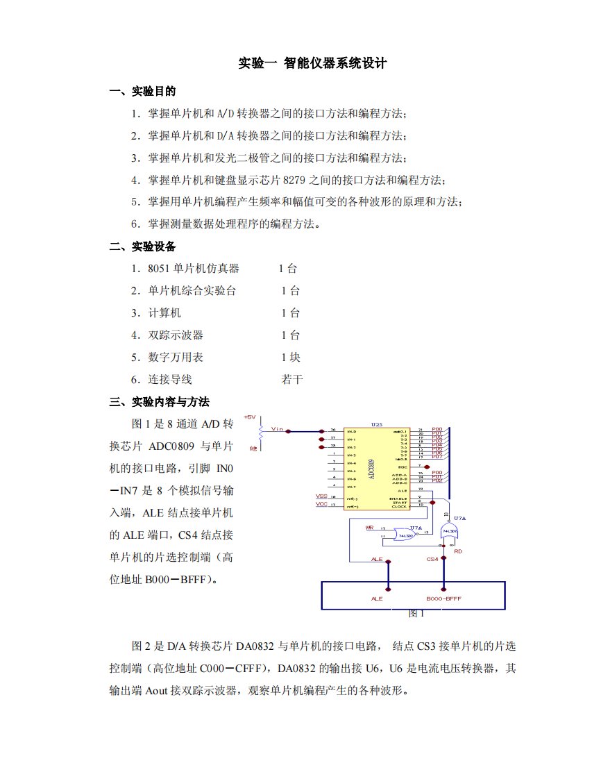 智能仪器系统设计