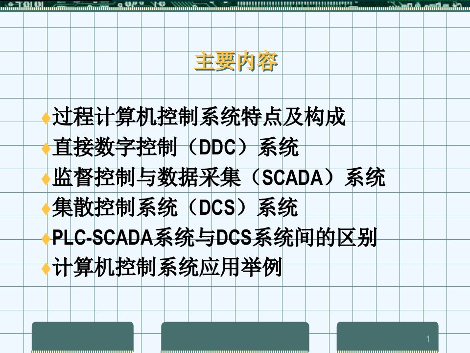 过程计算机控制系统课件